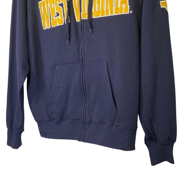 Stadium Athletic West Virginia Mountaineers Men's size Medium Full-Zip Hoodie - Picture 6 of 8